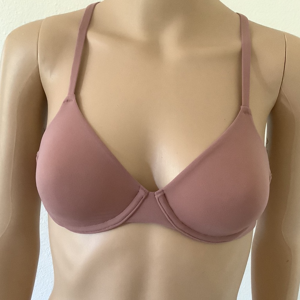 Bra 34A SKIMS by Kim Kardashian BR-UWR-0234, Rose Clay color, Underwired,